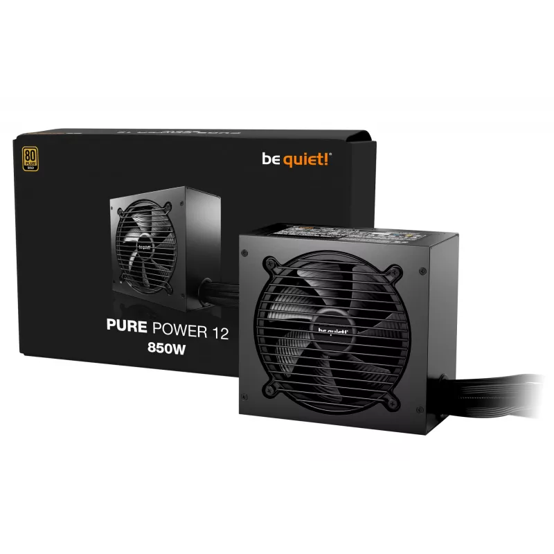 Fuente de alimentación be quiet PURE POWER 12 850W 20+4 pin ATX ATX negra