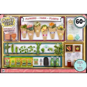 Miniverse - Make It Mini Botanicals, 8 años, multicolor, plástico