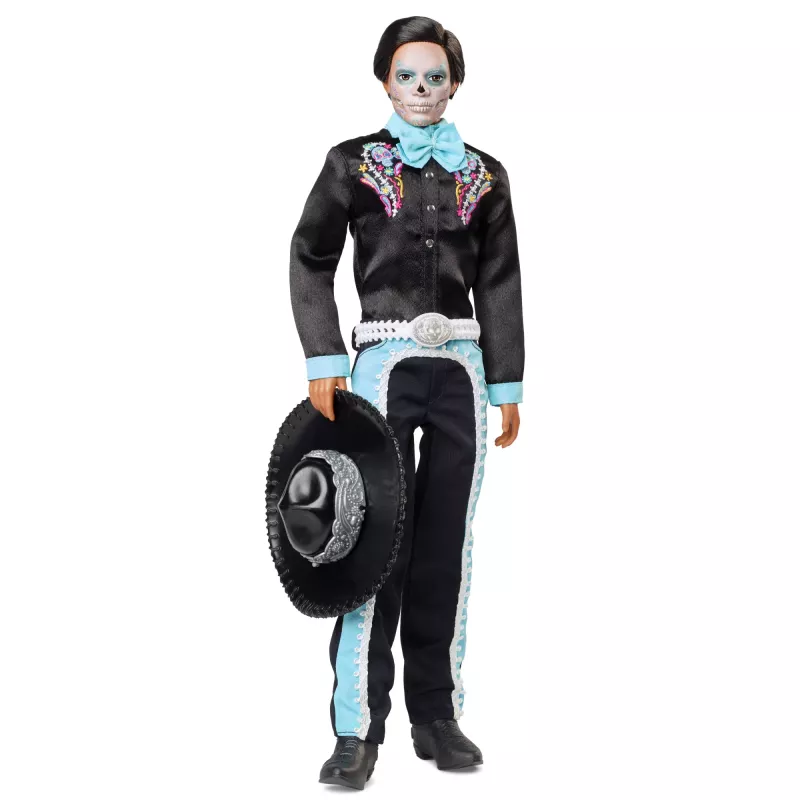 Muñeca de moda Mattel Barbie Ken Día de Muertos multicolor 3+