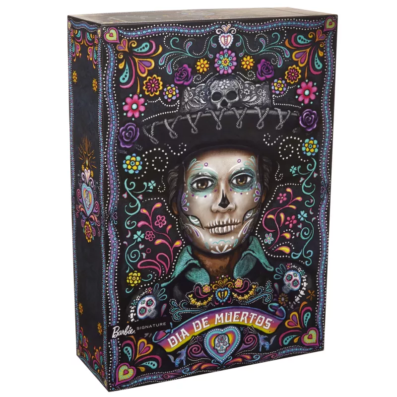 Muñeca de moda Mattel Barbie Ken Día de Muertos multicolor 3+