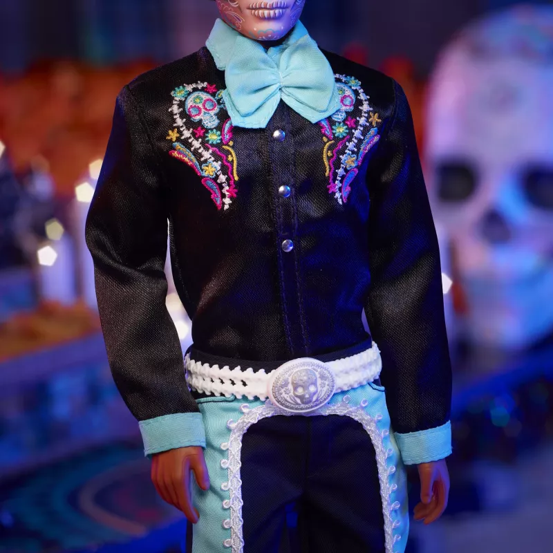 Muñeca de moda Mattel Barbie Ken Día de Muertos multicolor 3+