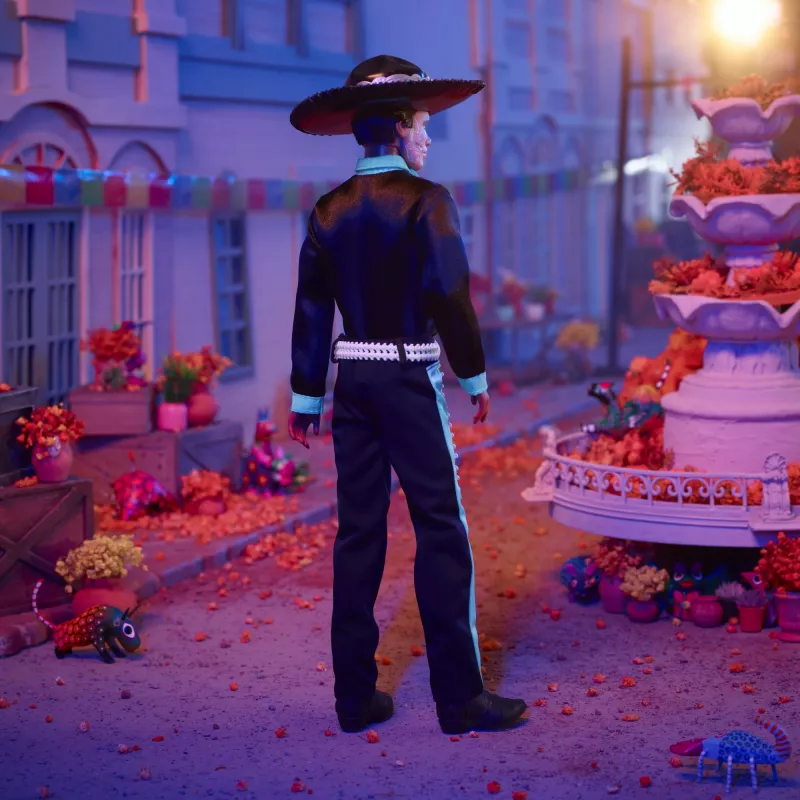 Muñeca de moda Mattel Barbie Ken Día de Muertos multicolor 3+