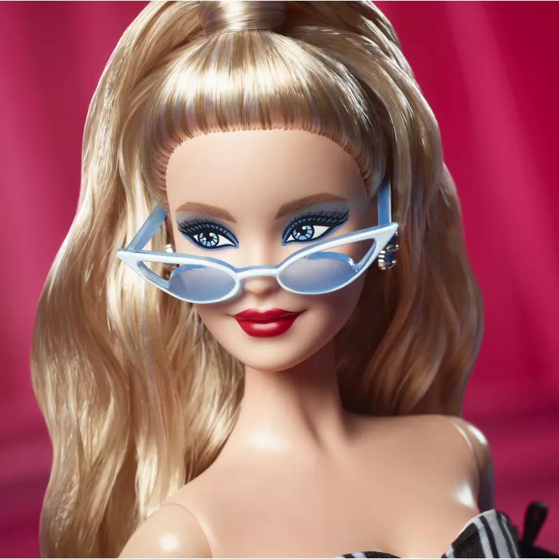 Muñeca Barbie Signature 65TH Blue Sapphire Jubilee, muñeca de moda, mujer, 6 años, 330.2 mm, 370 g, multicolor