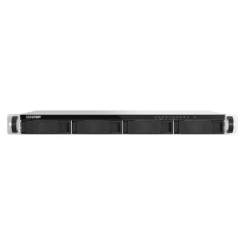 QNAP TS-h765eU NAS rack (1U) Intel Atom® 8 GB DDR5 QuTS hero Black, gris