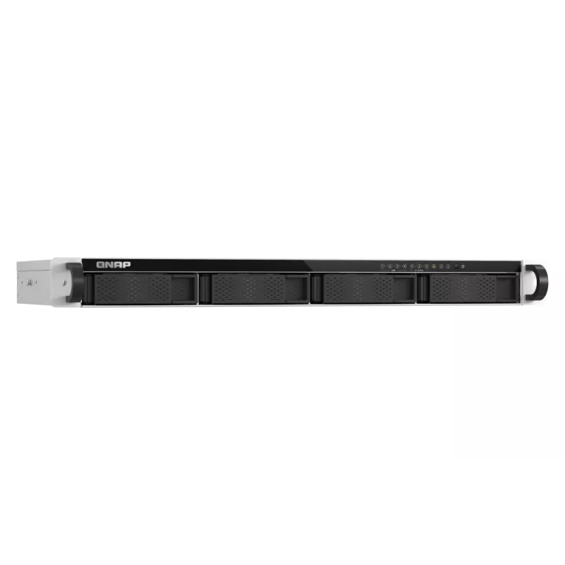 QNAP TS-h765eU NAS rack (1U) Intel Atom® 8 GB DDR5 QuTS hero Black, gris