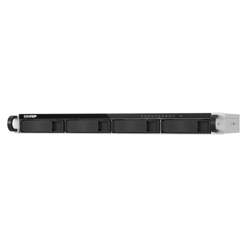 QNAP TS-h765eU NAS rack (1U) Intel Atom® 8 GB DDR5 QuTS hero Black, gris