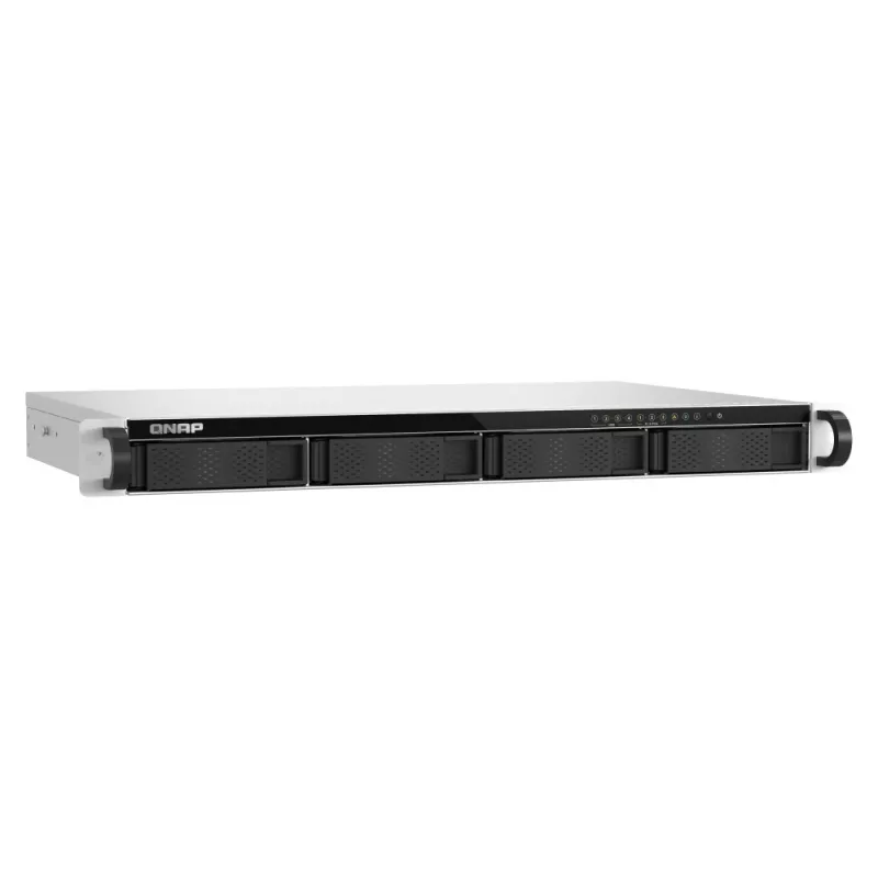 QNAP TS-h765eU NAS rack (1U) Intel Atom® 8 GB DDR5 QuTS hero Black, gris