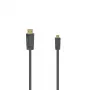 Hama 00205016 Cable HDMI 1,5 m HDMI Type-A (estándar) HDMI Type-D (Micro) negro