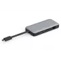 DIGITUS Estación de acoplamiento de viaje USB-C, 7 puertos - HDMI / 2x USB-A 3.2 Gen 1 / GbE / SD / MicroSD - 100W USB-C Power Delivery