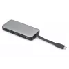 DIGITUS Estación de acoplamiento de viaje USB-C, 7 puertos - HDMI / 2x USB-A 3.2 Gen 1 / GbE / SD / MicroSD - 100W USB-C Power Delivery