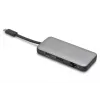 DIGITUS Estación de acoplamiento de viaje USB-C, 7 puertos - HDMI / 2x USB-A 3.2 Gen 1 / GbE / SD / MicroSD - 100W USB-C Power Delivery