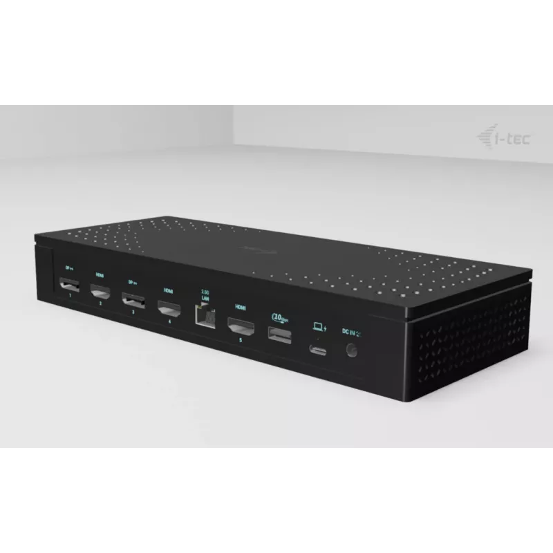 i-tec Estación de acoplamiento universal 5x 4K/60Hz Display + Power Delivery 100W