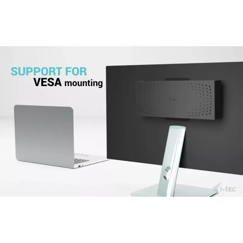 i-tec Estación de acoplamiento universal 5x 4K/60Hz Display + Power Delivery 100W