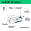 Impresora multifunción inalámbrica HP DeskJet 4230e color, Instant Ink; copiadora, escáner