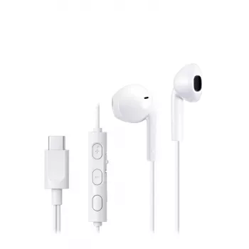 JVC Type C In Ear Wired blanco, cableado, llamadas/música, 16,6 g, auriculares, blanco