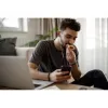 JVC HA-FR17UC auriculares internos con cable, USB-C, micrófono, transductor de 10,7 mm, 1,2 m, IPX2, blancos