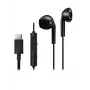 JVC Type C In Ear Wired negro, cableado, llamadas/música, 16.6 g, auriculares, negro
