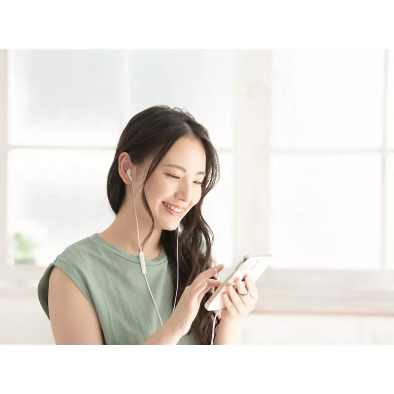 Auriculares JVC HA-FR9UC cableados in-ear llamadas/música USB Type-C blanco