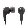 JVC HA-FR9UC auriculares intraurales con cable, USB-C, transductor de 9,2 mm, micrófono y mando en línea, 1,2 m, negros
