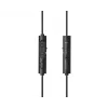 JVC HA-FR9UC auriculares intraurales con cable, USB-C, transductor de 9,2 mm, micrófono y mando en línea, 1,2 m, negros