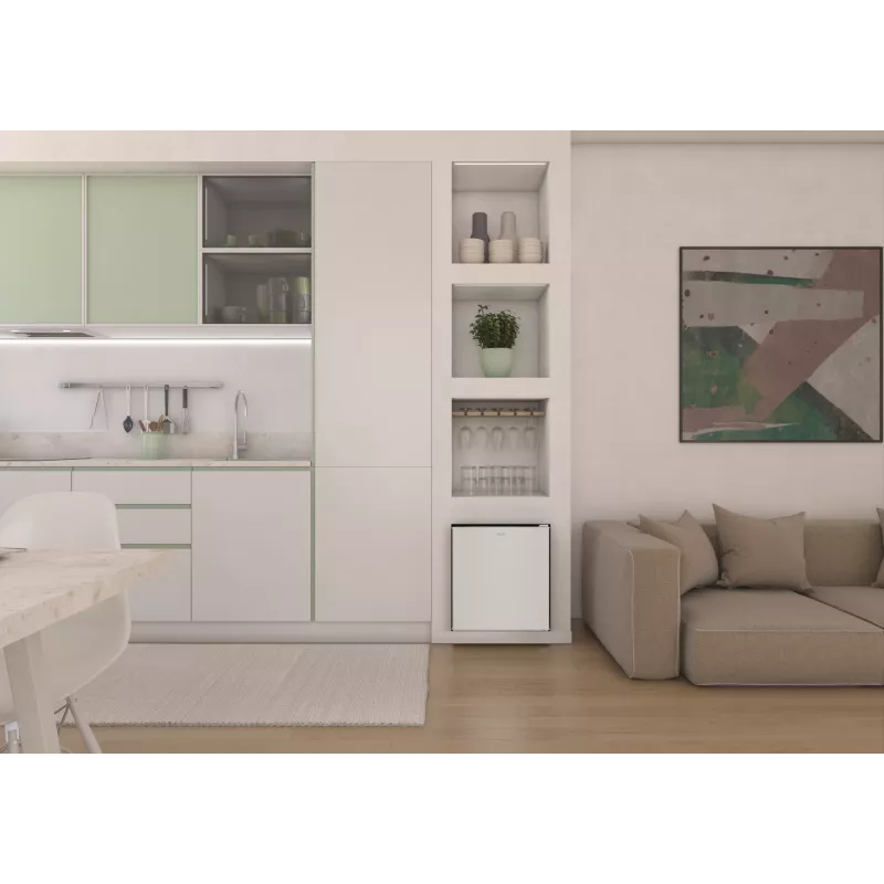 Candy CHASD4351EWC independiente 42 L blanco