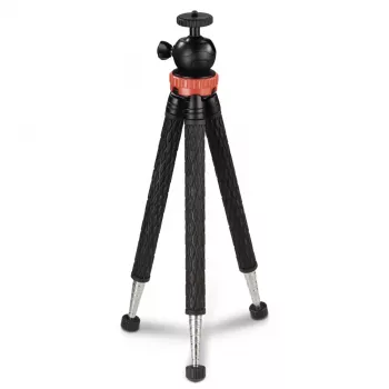 Hama Traveller Pro trípode smartphone/action-cámara 3 patas negro, rojo