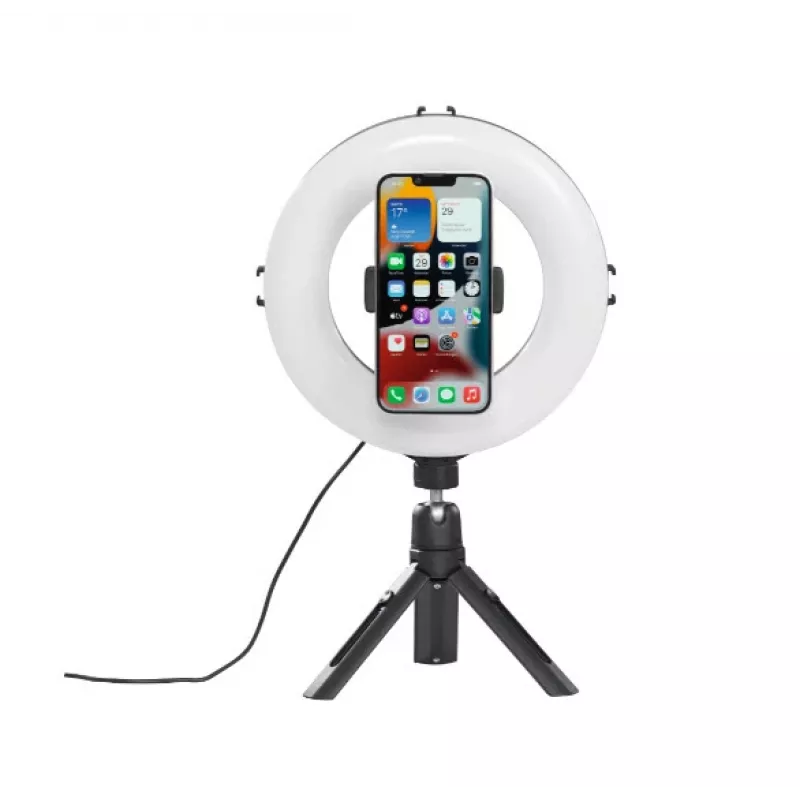 Hama SpotLight Smart 80 II aro de luz LED, set para smartphone, con minitrípode