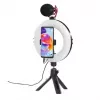 Hama SpotLight Smart 80 II aro de luz LED, set para smartphone, con minitrípode