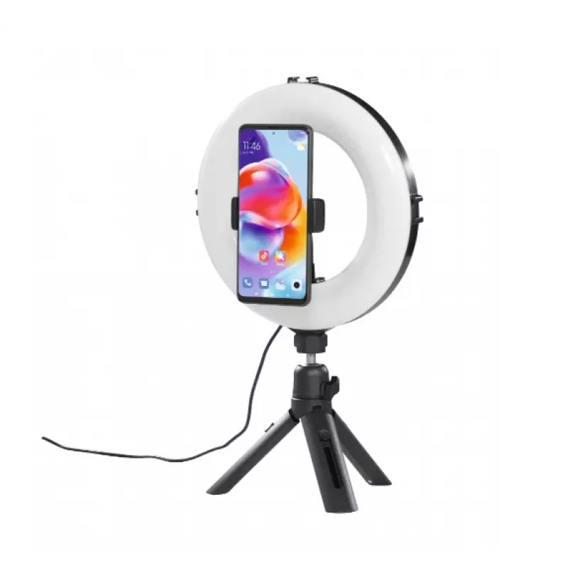 Hama SpotLight Smart 80 II aro de luz LED, set para smartphone, con minitrípode