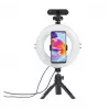 Hama SpotLight Smart 80 II aro de luz LED, set para smartphone, con minitrípode