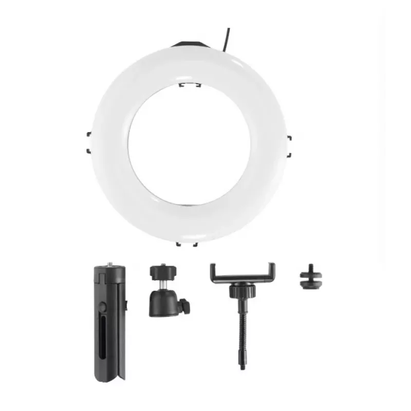 Hama SpotLight Smart 80 II aro de luz LED, set para smartphone, con minitrípode