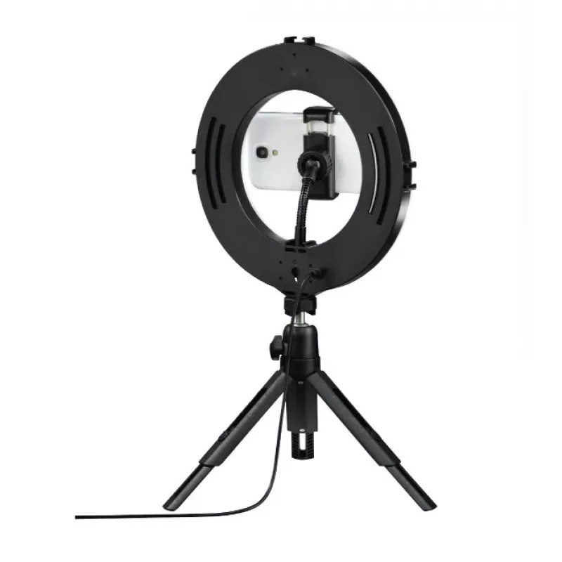 Hama SpotLight Smart 80 II aro de luz LED, set para smartphone, con minitrípode