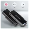 Axagon ADSA-FPX adaptador USB-C 10Gbps FAST PORT X para SSD/HDD de 2,5