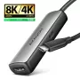 Axagon RVC-HI8KPD, adaptador USB-C -> HDMI 2.1, 8K/60Hz, 4K/144Hz, HDR10+, PD100W