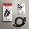 Axagon RVD-HI20C2 cable DisplayPort -> HDMI 2.0b 1,8m, 4K/60Hz