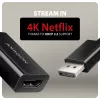 Axagon RVD-HI20N adaptador DisplayPort -> HDMI 2.0b, 4K/60Hz