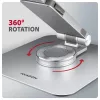 Axagon STND-LR soporte de aluminio con giro de 360° para portátiles de 10
