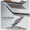 Axagon STND-LR soporte de aluminio con giro de 360° para portátiles de 10