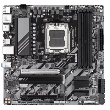 GIGABYTE B850M DS3H placa base - CPUs AMD Ryzen Serie 9000, VRM digital de 16+2+2 fases, hasta 8200MHz DDR5 (OC), 1xPCIe 5.0 + 1xPCIe 4.0 M.2, 2.5 LAN, USB 3.2 Gen 2