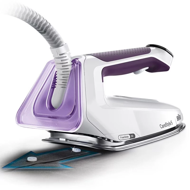 Braun CareStyle 5 IS5247VI 2400 W 2 L suela EloxalPlus Violeta, Blanco