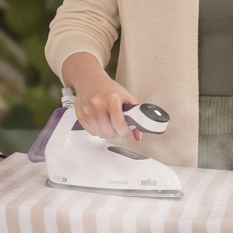 Braun CareStyle 5 IS5247VI 2400 W 2 L suela EloxalPlus Violeta, Blanco