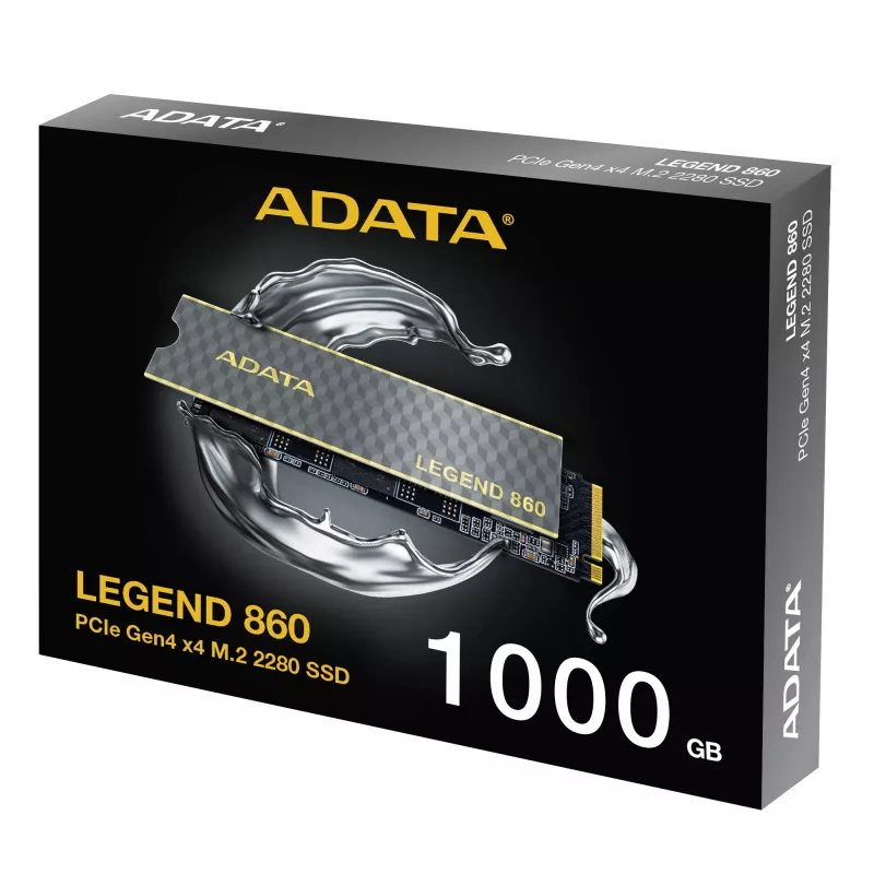ADATA LEGEND 860 SLEG-860-1000GCS unidad de estado sólido interna 1 TB M.2 PCI Express 4.0 NVMe 3D NAND