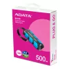 ADATA SC740 500 GB USB Type-C 3.2 Gen 2 (3.1 Gen 2) Negro, Blue