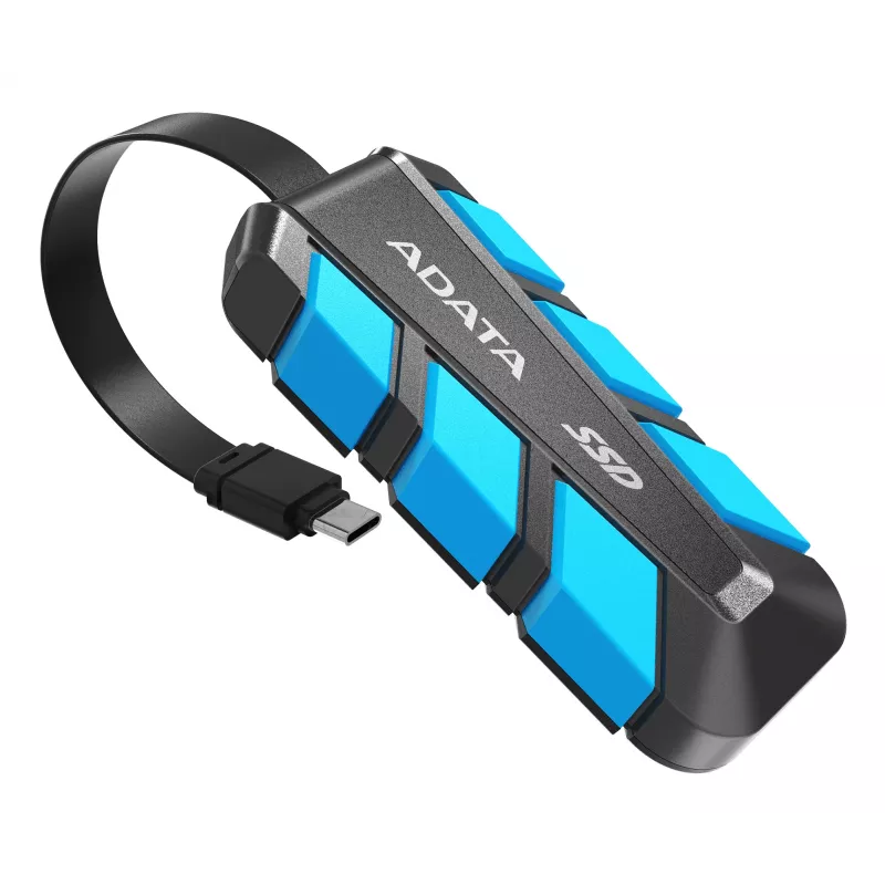 ADATA SC740 1 TB USB Type-C 3.2 Gen 2 (3.1 Gen 2) Negro, Blue