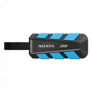 ADATA SSD externo SC740 2TB Plug&Go Blue 1050/1000 MIL.STD USB Type-C 3.2 Gen 2 (3.1 Gen 2) Negro, Azul