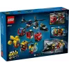Juguete de construcción LEGO City Set combinado 60462 — Helicóptero y coche de bomberos, 874 piezas, 3 minifiguras, edad 7+