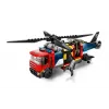 Juguete de construcción LEGO City Set combinado 60462 — Helicóptero y coche de bomberos, 874 piezas, 3 minifiguras, edad 7+