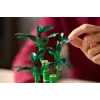 Modelo de planta decorativa LEGO Icons — LEGO 10344 Bambú de la suerte Botanical Collection, 325 piezas, 290 mm de altura