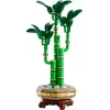 Modelo de planta decorativa LEGO Icons — LEGO 10344 Bambú de la suerte Botanical Collection, 325 piezas, 290 mm de altura