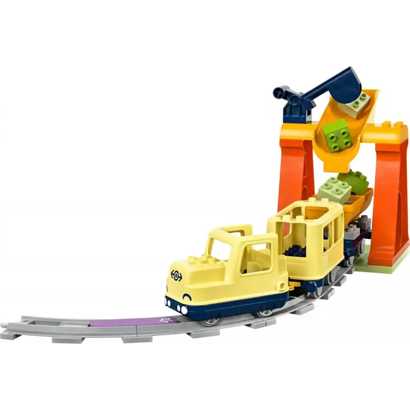 Set de tren de juguete LEGO DUPLO 10428 Gran tren comunitario interactivo — gran tren interactivo para niños pequeños